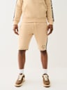 SILICONE LOGO TAPING SWEAT SHORT