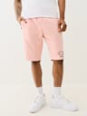 SILICONE LOGO TAPING SWEAT SHORT