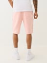 SILICONE LOGO TAPING SWEAT SHORT