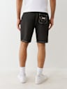 STITCHED HORSESHOE BOARD SHORTS 9”