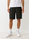 STITCHED HORSESHOE BOARD SHORTS 9”