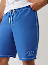 STITCHED HORSESHOE BOARD SHORTS 9”