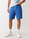 STITCHED HORSESHOE BOARD SHORTS 9”
