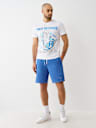 REGISTERED HORSESHOE METALLIC BUDDHA TEE