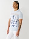 CAMISETA DE BUDDHA CON HERRADURA METÁLICA REGISTRADA