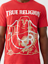 REGISTERED HORSESHOE METALLIC BUDDHA TEE