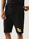 METALLIC LOGO SWEAT SHORT