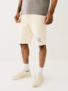 METALLIC LOGO SWEAT SHORT