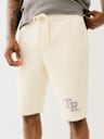 METALLIC LOGO SWEAT SHORT