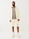 METALLIC LOGO SWEAT SHORT