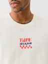 CHECKERED BUDDHA LOGO TEE