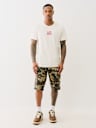 CHECKERED BUDDHA LOGO TEE