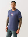 CHECKERED BUDDHA LOGO TEE