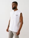 HORSESHOE BOX HOODIE TANK 