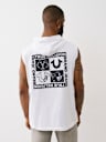 HORSESHOE BOX HOODIE TANK 