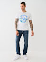 JEANS RECTOS RICKY CON COSTURA CON AGUJA SIMPLE