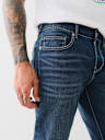 JEANS RECTOS RICKY CON COSTURA CON AGUJA SIMPLE