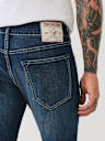 JEANS RECTOS RICKY CON COSTURA CON AGUJA SIMPLE