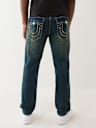 GENO STUDDED HORSESHOE SLIM JEAN