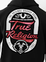 OVERLAY LOGO ZIP HOODIE