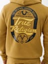 OVERLAY LOGO ZIP HOODIE