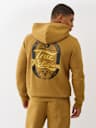 OVERLAY LOGO ZIP HOODIE