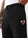 OVERLAY LOGO STRAIGHT LEG SWEATPANT