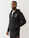 BOXED BUDDHA ZIP HOODIE