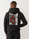 BOXED BUDDHA ZIP HOODIE