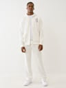 BOXED BUDDHA ZIP HOODIE