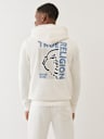 BOXED BUDDHA ZIP HOODIE