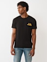 CAMISETA CAMUFLADA CON BUDDHA Y LOGO ARQUEADO