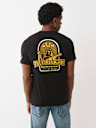 CAMISETA CAMUFLADA CON BUDDHA Y LOGO ARQUEADO