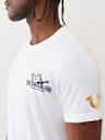 BUDDHA ARCHED LOGO TEE