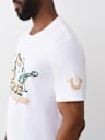 CAMISETA CON BUDDHA Y HERRADURA GRANDE