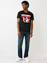 BUDDHA LOGO OVERLAY GRAPHIC TEE