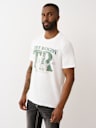 BUDDHA LOGO OVERLAY GRAPHIC TEE