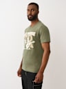BUDDHA LOGO OVERLAY GRAPHIC TEE