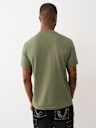 BUDDHA LOGO OVERLAY GRAPHIC TEE