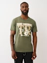 BUDDHA LOGO OVERLAY GRAPHIC TEE