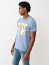 BUDDHA LOGO OVERLAY GRAPHIC TEE
