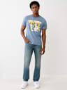 BUDDHA LOGO OVERLAY GRAPHIC TEE