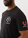 EMBROIDERED LOGO TEE