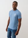 EMBROIDERED LOGO TEE
