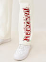 PANTALONES CON PIERNAS RECTAS CON LOGOTIPO