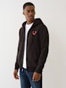 BUDDHA SEAL ZIP HOODIE