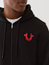 BUDDHA SEAL ZIP HOODIE