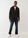 BUDDHA SEAL ZIP HOODIE