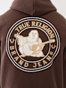 BUDDHA SEAL ZIP HOODIE