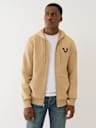 BUDDHA SEAL ZIP HOODIE